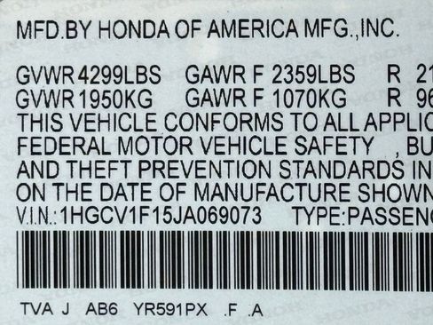 Used 2018 Honda Accord LX image 50