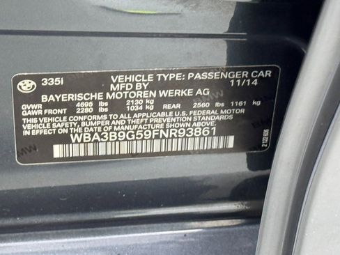 Used 2015 BMW 335i xDrive Sedan image 42