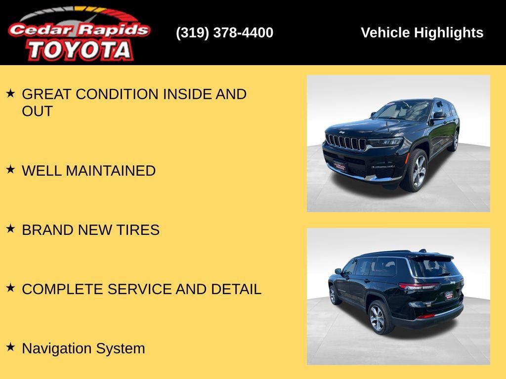 Used 2024 Jeep Grand Cherokee L Limited AWD/4WD image 7