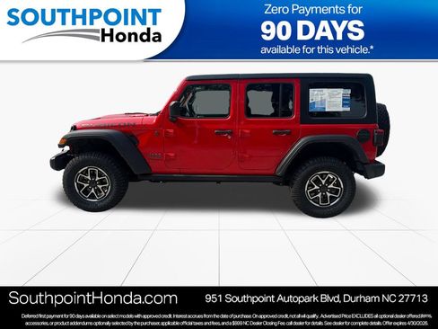 Used 2025 Jeep Wrangler Unlimited Rubicon AWD/4WD image 4
