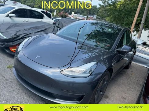 Used 2020 Tesla Model 3 Long Range AWD/4WD image 1