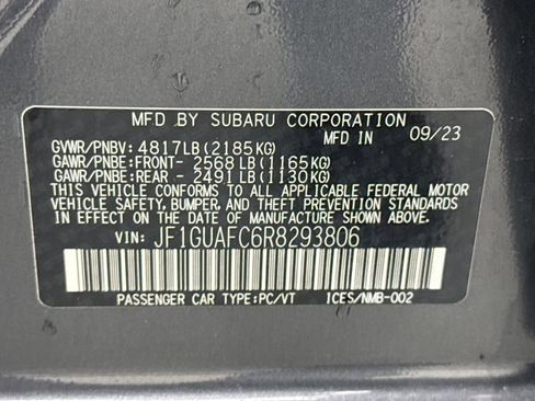 Used 2024 Subaru Impreza 2.0i Sport image 21