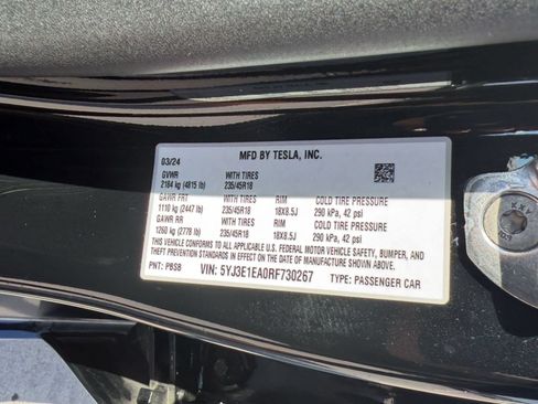 Used 2024 Tesla Model 3 Long Range RWD image 24