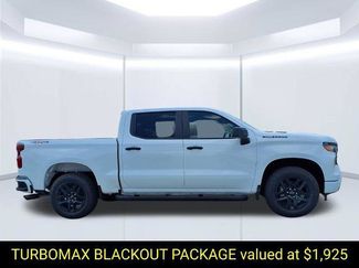 New 2026 Chevrolet Silverado 1500 Custom w/ Turbomax Blackout Package AWD/4WD video 2
