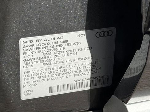 Used 2023 Audi Q5 2.0T Premium w/ Convenience Package AWD/4WD image 28