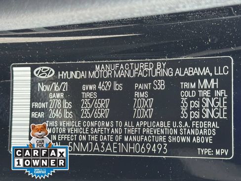 Used 2022 Hyundai Tucson SE w/ Cargo Package FWD image 24