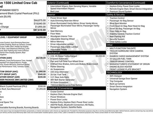 Certified 2022 RAM 1500 Limited image 37
