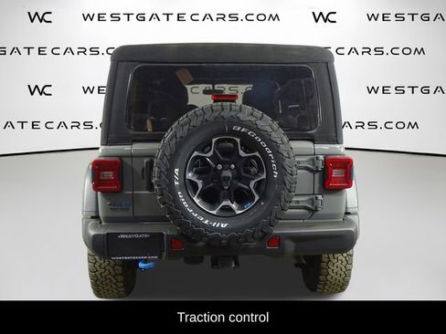 Used 2023 Jeep Wrangler Unlimited Rubicon 4xe w/ Steel Bumper Group image 7