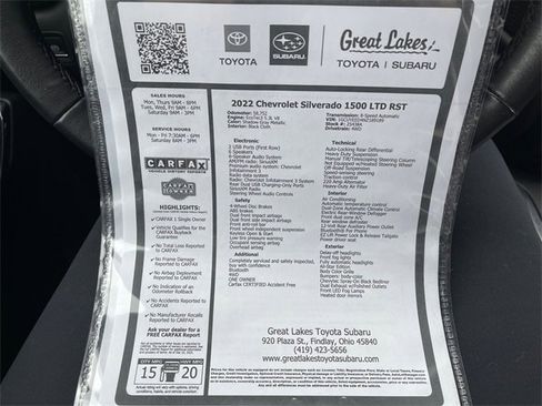 Used 2022 Chevrolet Silverado 1500 RST w/ Z71 Off-Road Package image 24