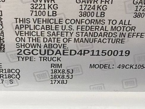 Used 2023 Chevrolet Silverado 1500 W/T w/ WT Value Package AWD/4WD image 29