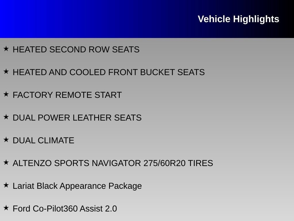 Used 2023 Ford F150 Lariat w/ Equipment Group 502A High AWD/4WD image 16