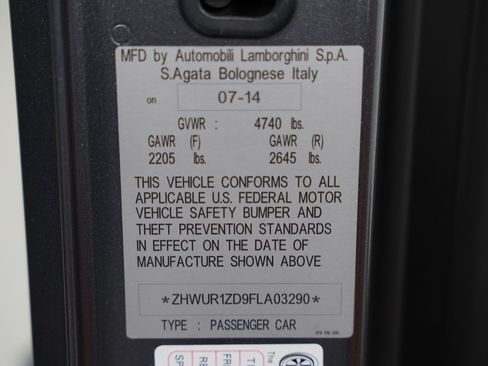 Used 2015 Lamborghini Aventador LP 700-4 image 54