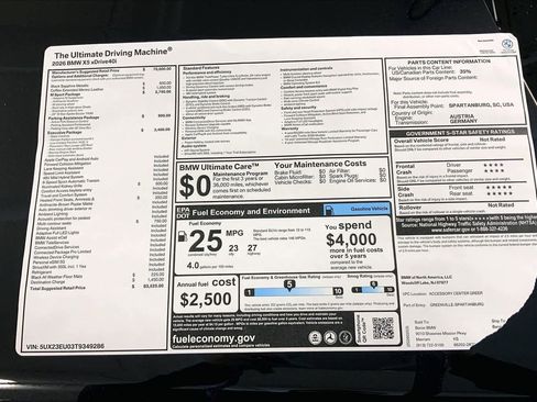 New 2026 BMW X5 xDrive40i w/ Executive Package AWD/4WD image 22