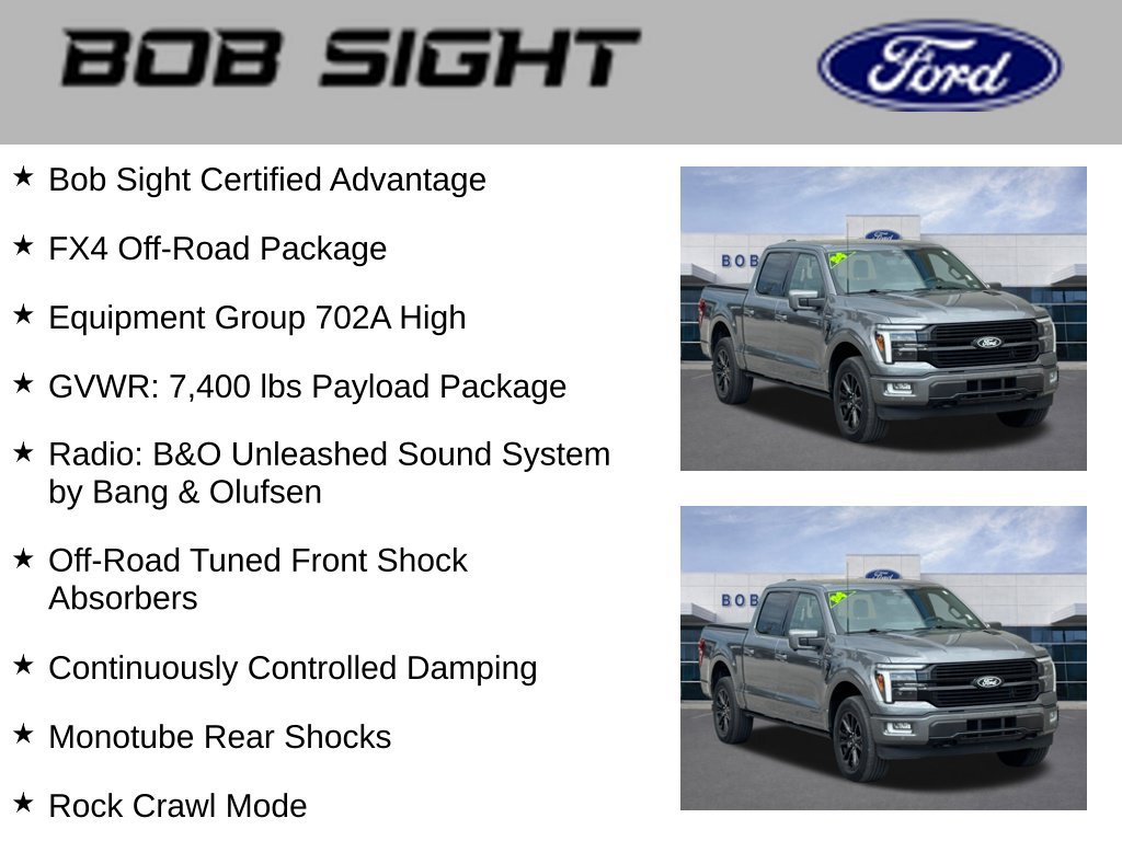 Used 2024 Ford F150 Platinum w/ Equipment Group 702A High AWD/4WD image 3