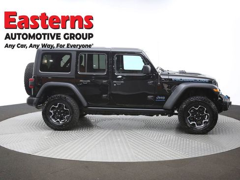 Used 2023 Jeep Wrangler Unlimited Rubicon 4xe w/ Steel Bumper Group AWD/4WD image 49