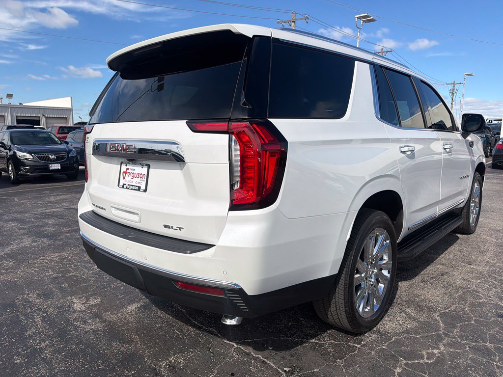 Used 2021 GMC Yukon SLT w/ SLT Luxury Plus Package RWD image 3