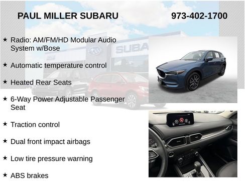 Used 2017 MAZDA CX-5 Grand Touring w/ Premium Package image 14