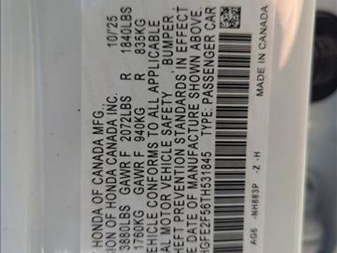 New 2026 Honda Civic Sport image 17