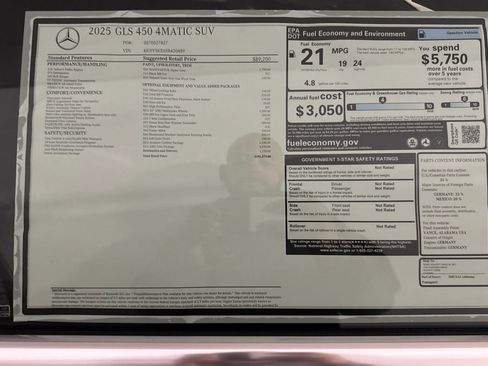 New 2025 Mercedes-Benz GLS 450 450 image 31