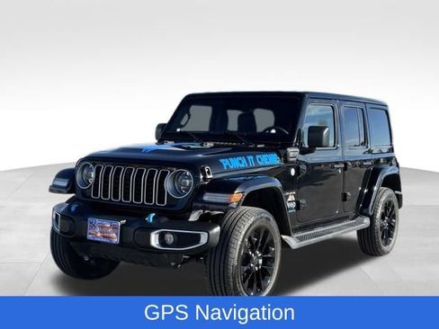 Used 2024 Jeep Wrangler Unlimited Sahara w/ Technology Group image 1