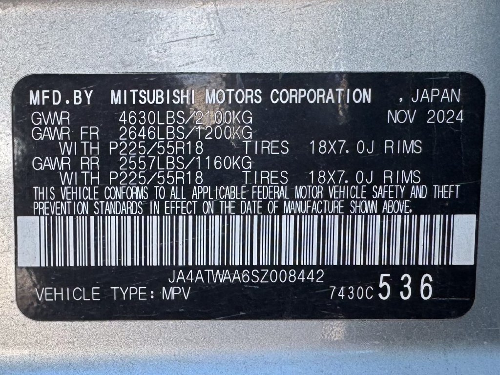 Used 2025 Mitsubishi Eclipse Cross SE AWD/4WD image 12