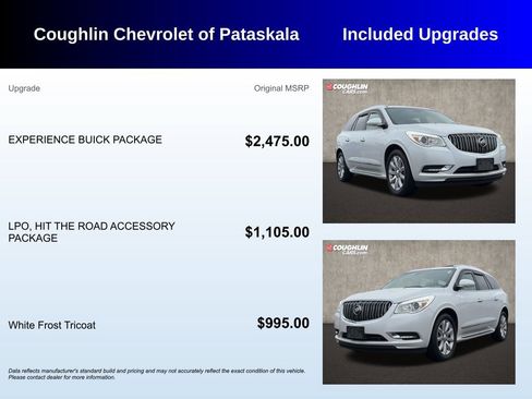 Used 2017 Buick Enclave Premium w/ Experience Buick Package AWD/4WD image 3