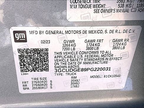 Used 2023 Chevrolet Silverado 1500 LTZ image 42