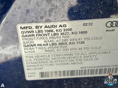 Used 2022 Audi e-tron Premium AWD/4WD image 12