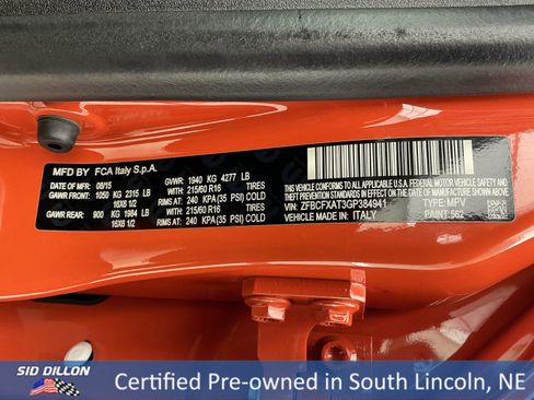 Used 2016 FIAT 500X Pop image 14