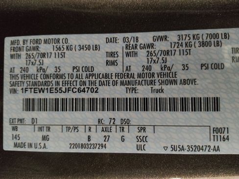 Used 2018 Ford F150 XLT image 33