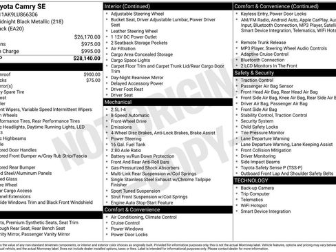 Used 2020 Toyota Camry SE image 32