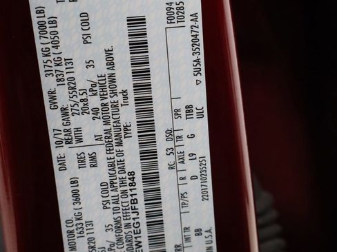 Used 2018 Ford F150 Platinum w/ Equipment Group 701A Luxury image 28