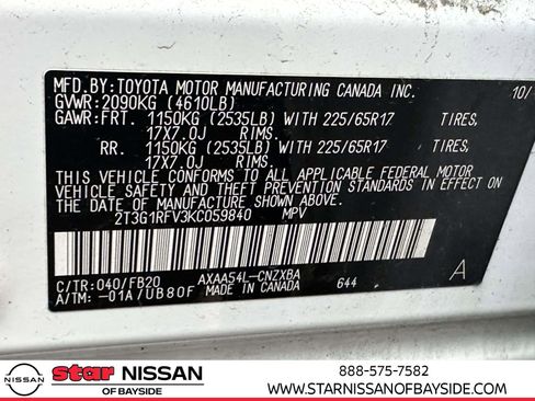 Used 2019 Toyota RAV4 LE image 27