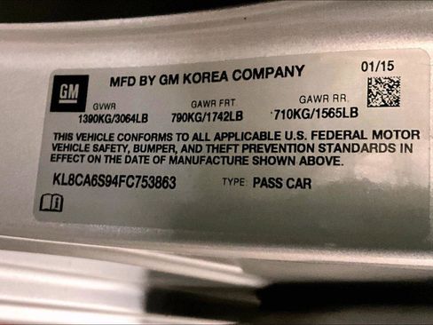 Used 2015 Chevrolet Spark LS image 33