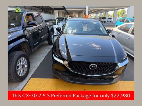 Used 2022 MAZDA CX-30 AWD 2.5 S w/ Preferred Package image 1