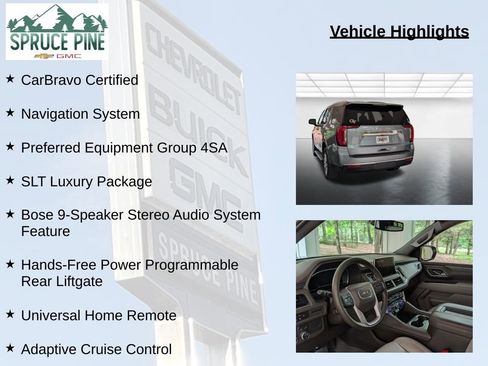 Used 2023 GMC Yukon SLT w/ SLT Luxury Package RWD image 7