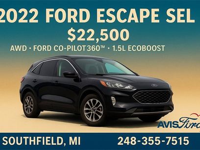 Used 2022 Ford Escape SEL