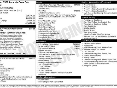Used 2024 RAM 3500 Laramie AWD/4WD image 3