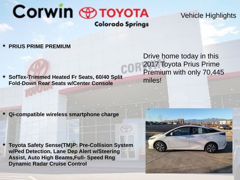 Used 2017 Toyota Prius Prime Premium image 6