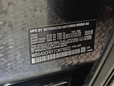 New 2026 BMW iX xDrive45 w/ M Sport Package image 27