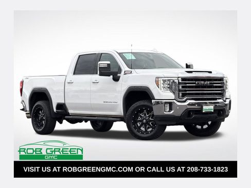 Used 2021 GMC Sierra 3500 SLT w/ Driver Alert Package I image 1