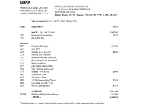 Certified 2021 Mercedes-Benz GLB 250 image 26