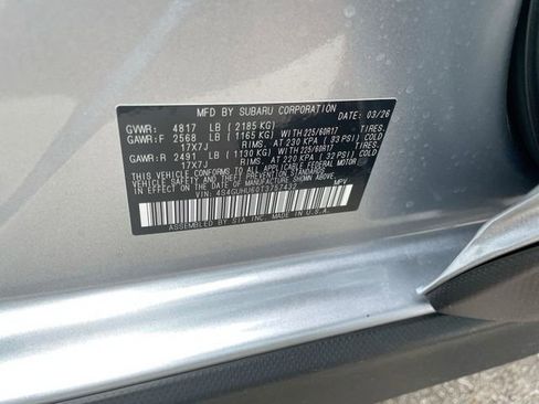New 2026 Subaru Crosstrek 2.5i Wilderness AWD/4WD image 28