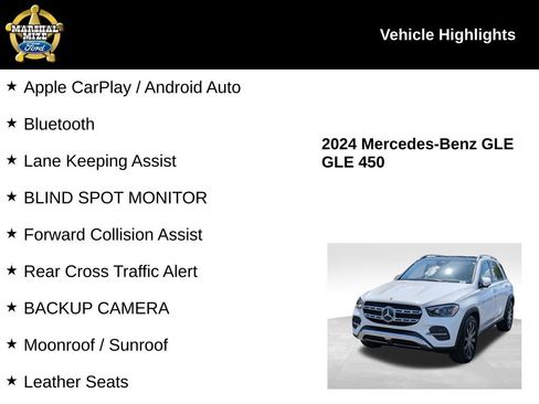 Used 2024 Mercedes-Benz GLE 450 4MATIC image 2