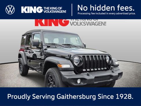 Used 2023 Jeep Wrangler Unlimited Sport AWD/4WD image 1