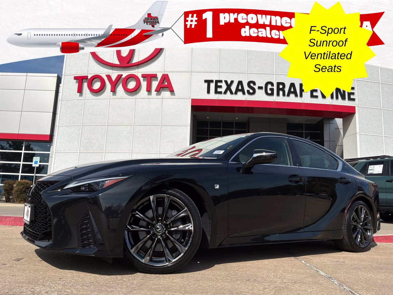 Used 2023 Lexus IS 350 F Sport w/ Memory Package RWD image 1