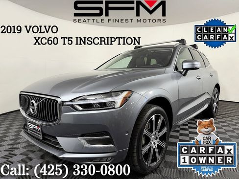 Used 2019 Volvo XC60 T5 Inscription w/ Protection Package Premier AWD/4WD image 1