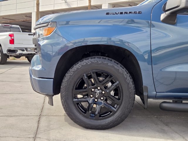 Certified 2024 Chevrolet Silverado 1500 Custom w/ Turbomax Blackout Package AWD/4WD image 9