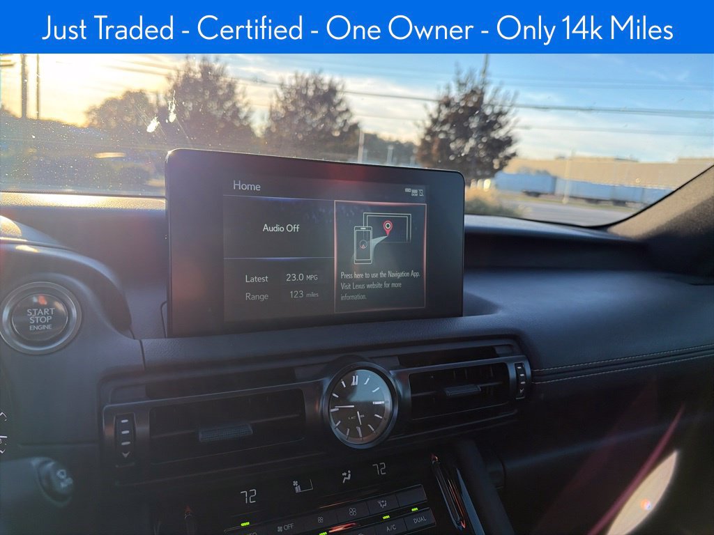 Used 2023 Lexus IS 300 w/ Comfort Package RWD image 10