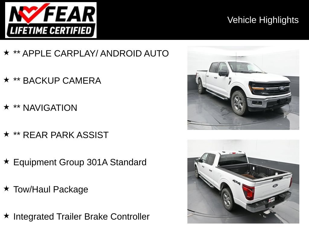 Used 2024 Ford F150 XLT w/ Tow/Haul Package AWD/4WD image 2
